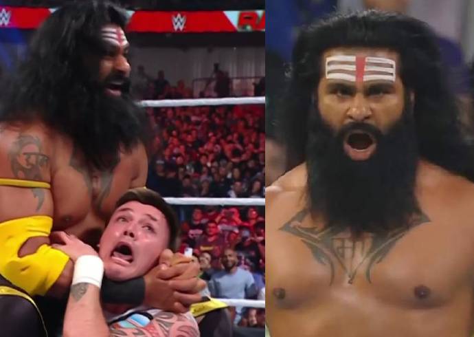 Wwe Raw Results Veer Mahan Makes Monday Night Raw Debut Inside Sport