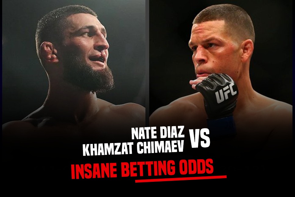 UFC 279 INSANE BETTING ODDS Of Nate Diaz Vs Khamzat Chimaev