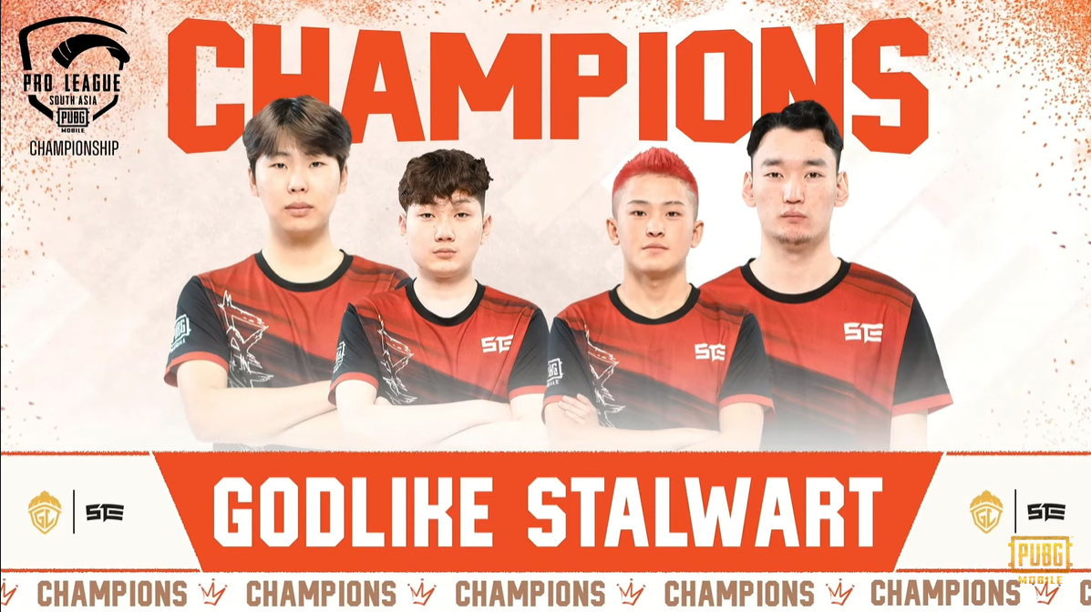 Godlike Stalwart Wins PMPL South Asia Championship 2022 Fall Season