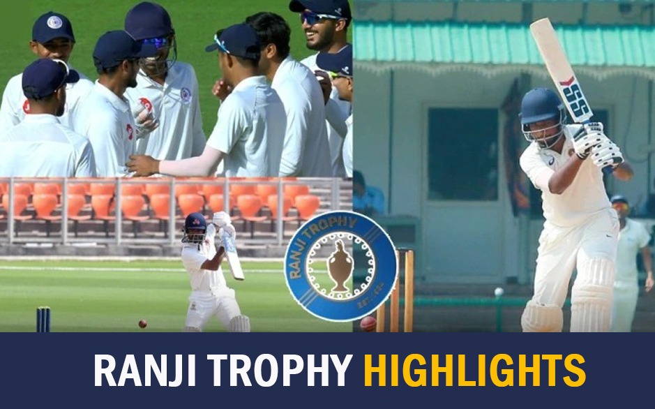 Ranji Trophy Round 2 Mumbai Gujarat Karnataka And UP Notch BIG Wins