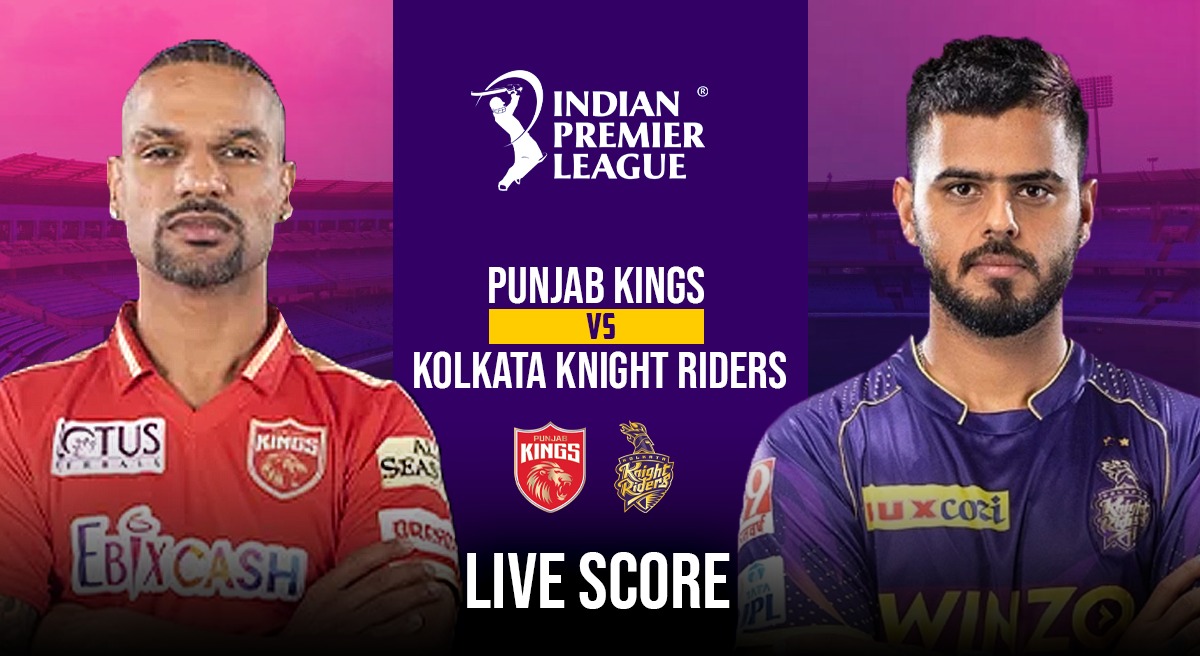 PBKS Vs KKR LIVE Score Punjab Kings Batting First Against Injury