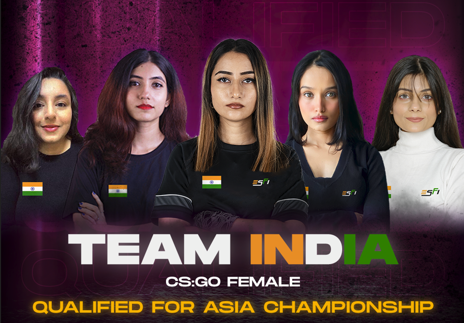 CS GO Asian Championship Female India Storms Into Asian Championship