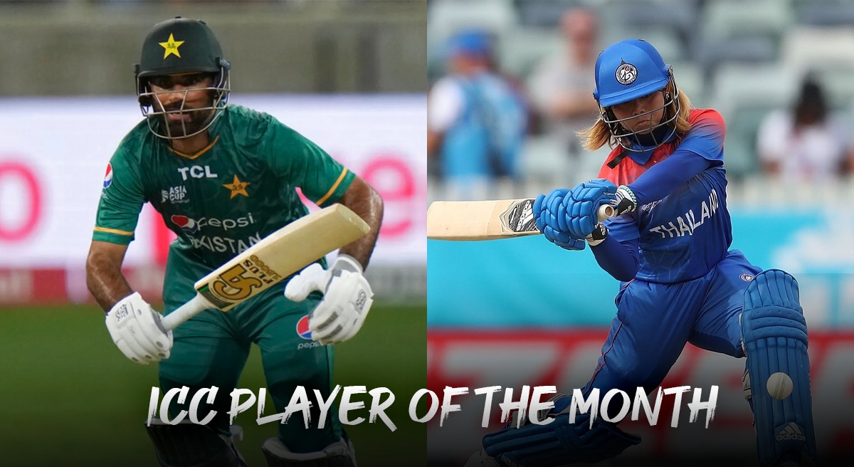 ICC Player Of The Month Fakhar Zaman And Naruemol Chaiwai Crowned ICC