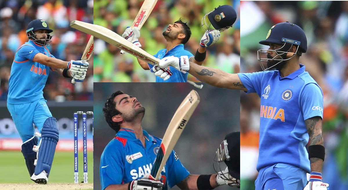 Virat Kohli S Top Knocks In Ind Vs Pak Odis Ahead Of World Cup Clash