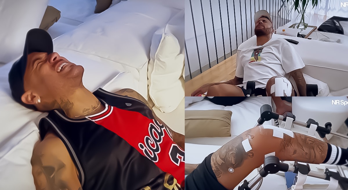 Neymar Shows Painful Recovery Process In Video After Injury Art Show