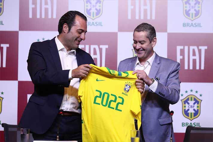 Brazil's national soccer team park up with Fiat - SportsPro