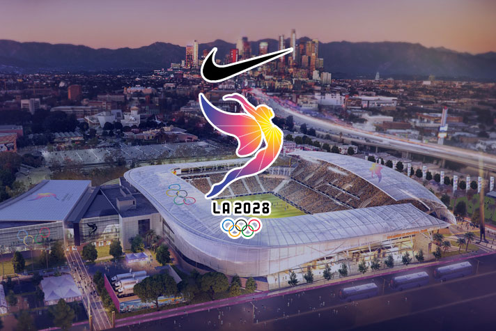 Nike poderá ser a primeira grande patrocinadora dos Jogos Olímpicos de Los  Angeles 2028
