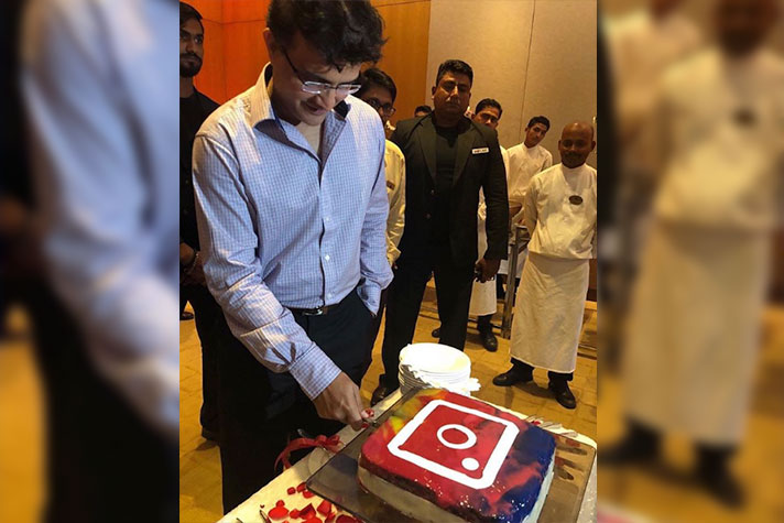 EXCLUSIVE: Sourav Ganguly Cuts Birthday Cake; Wishes Indian Contingent Luck  for Olympics - News18