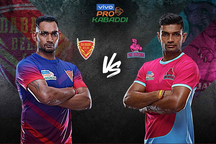 Vivo Pro Kabaddi 2019 – Dabang Delhi Vs Jaipur Pink Panthers: How And ...