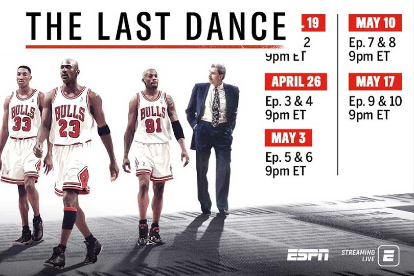 Outlook Snuble input Sports Broadcast : Michael Jordan's documentary 'The Last Dance' breaks all  records
