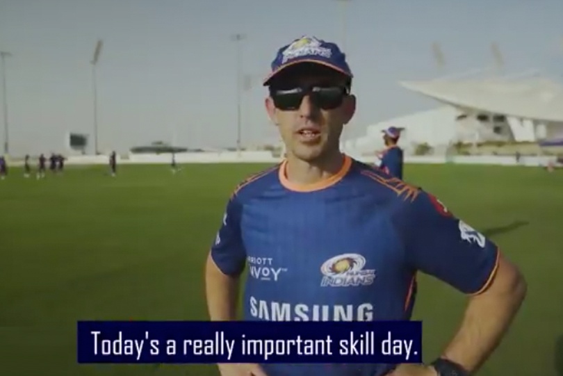 IPL 2020: Mumbai Indians dancing to the tune of fielding coach Paul Chapman  | Inside Sport India