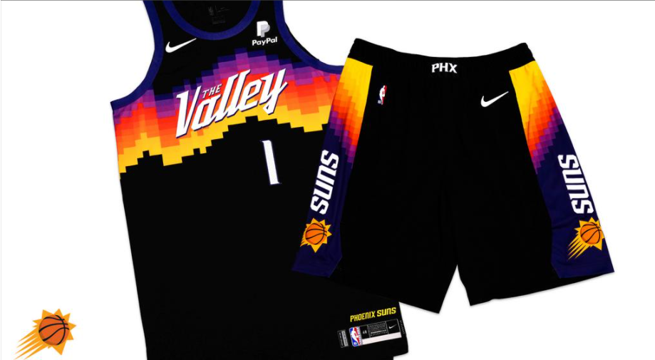 NBA_ Phoenixs Sun Basketball Jersey 1 3 13 34 22 Champagne Devin Booker  Chris Paul Steve Nash Charles Barkley DeAndre Ayton 661 