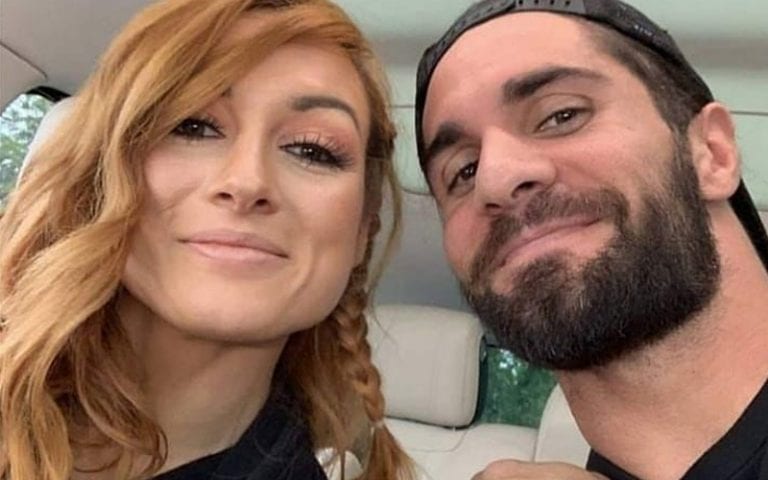 Seth Rollins shares heartwarming snap of moment Becky Lynch found