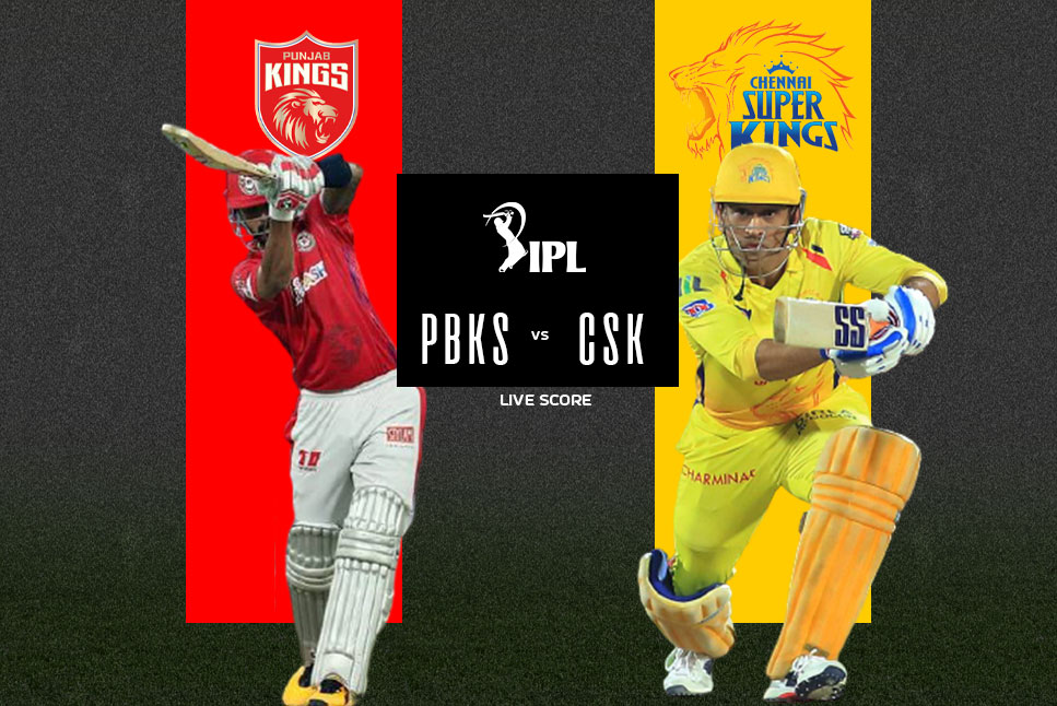 Pbks Vs Csk In Ipl 2021 Live Score Punjab Kings Vs Chennai 