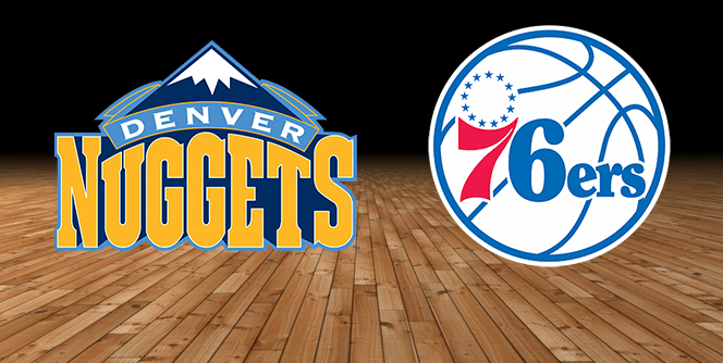 nuggets vs philadelphia