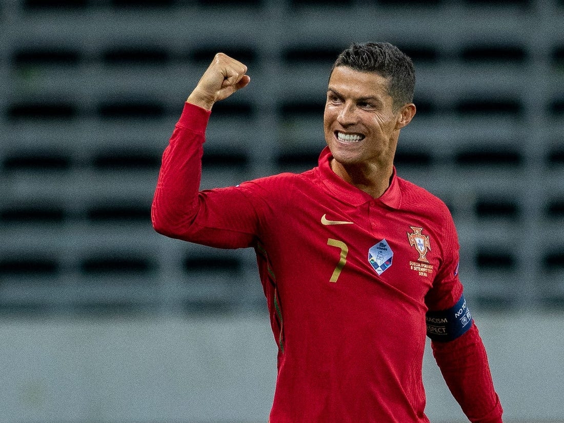 Cristiano Ronaldo Breaks Ali Daeis World Record With Late Brace Vs Ireland 6064