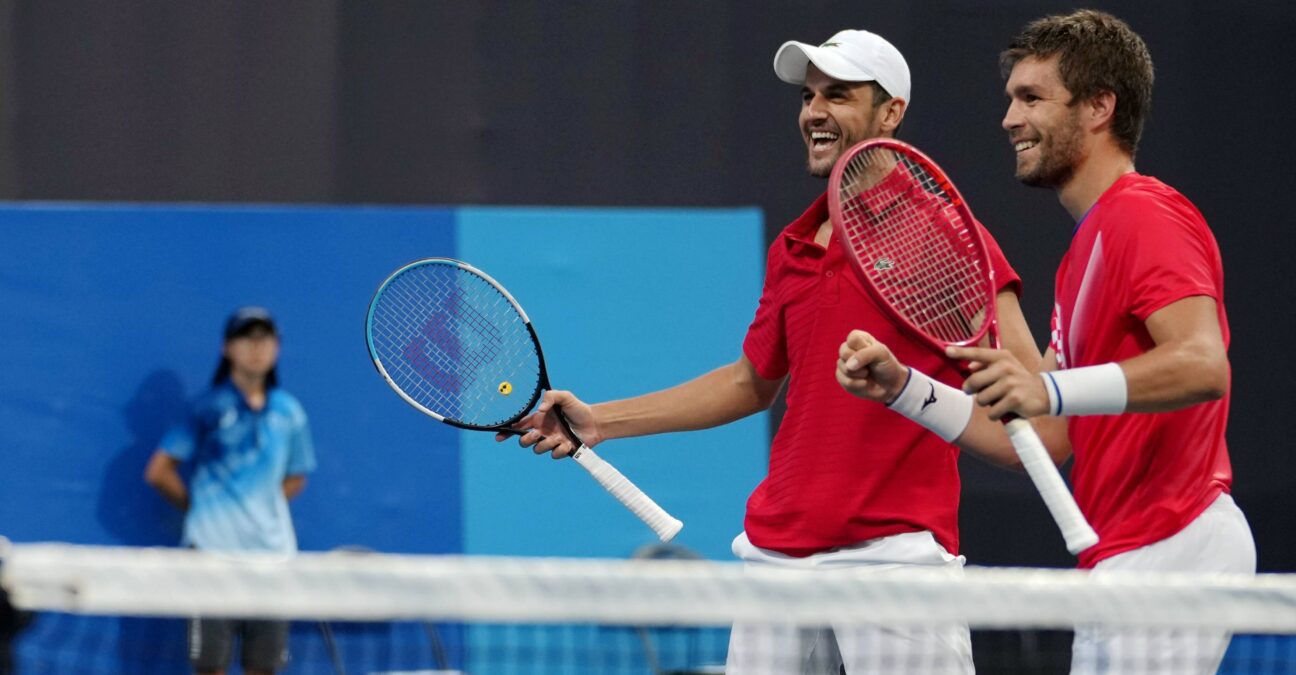 Tokyo Olympics Tennis Nikola Mektic and Mate Pavic win men's doubles