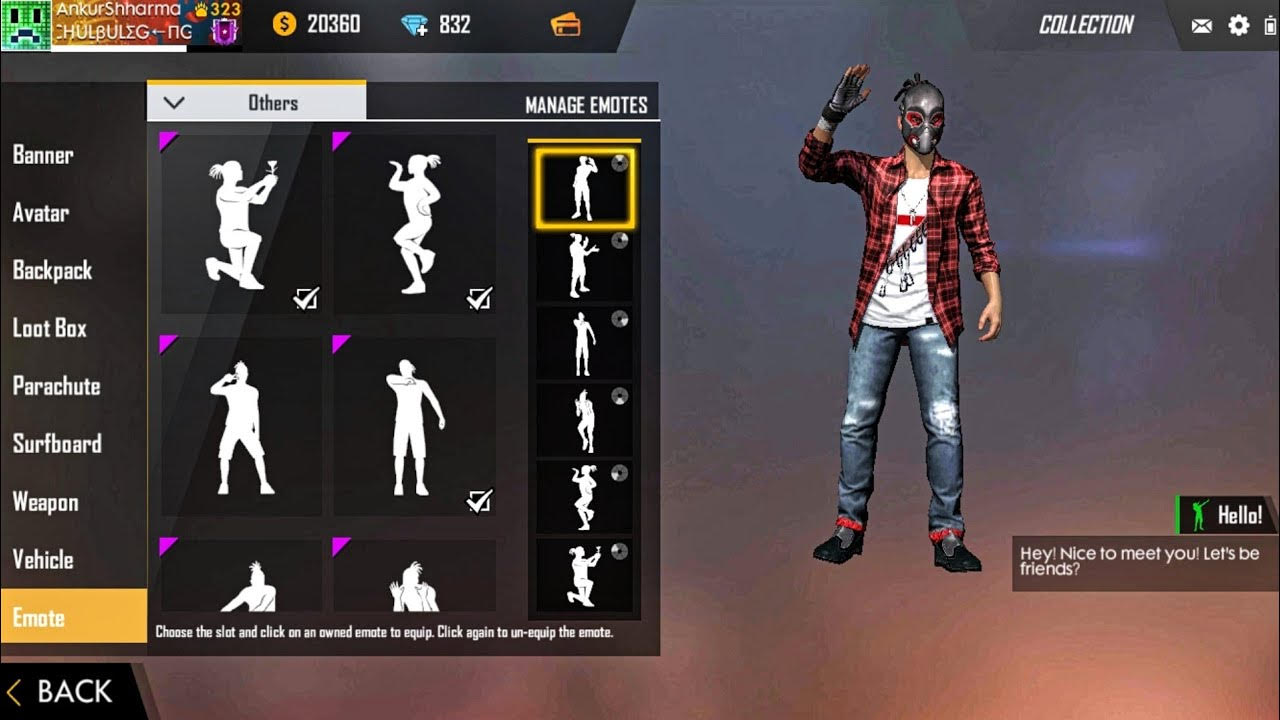 Free Fire Check Out The Top Free Fire Emotes Under Diamonds