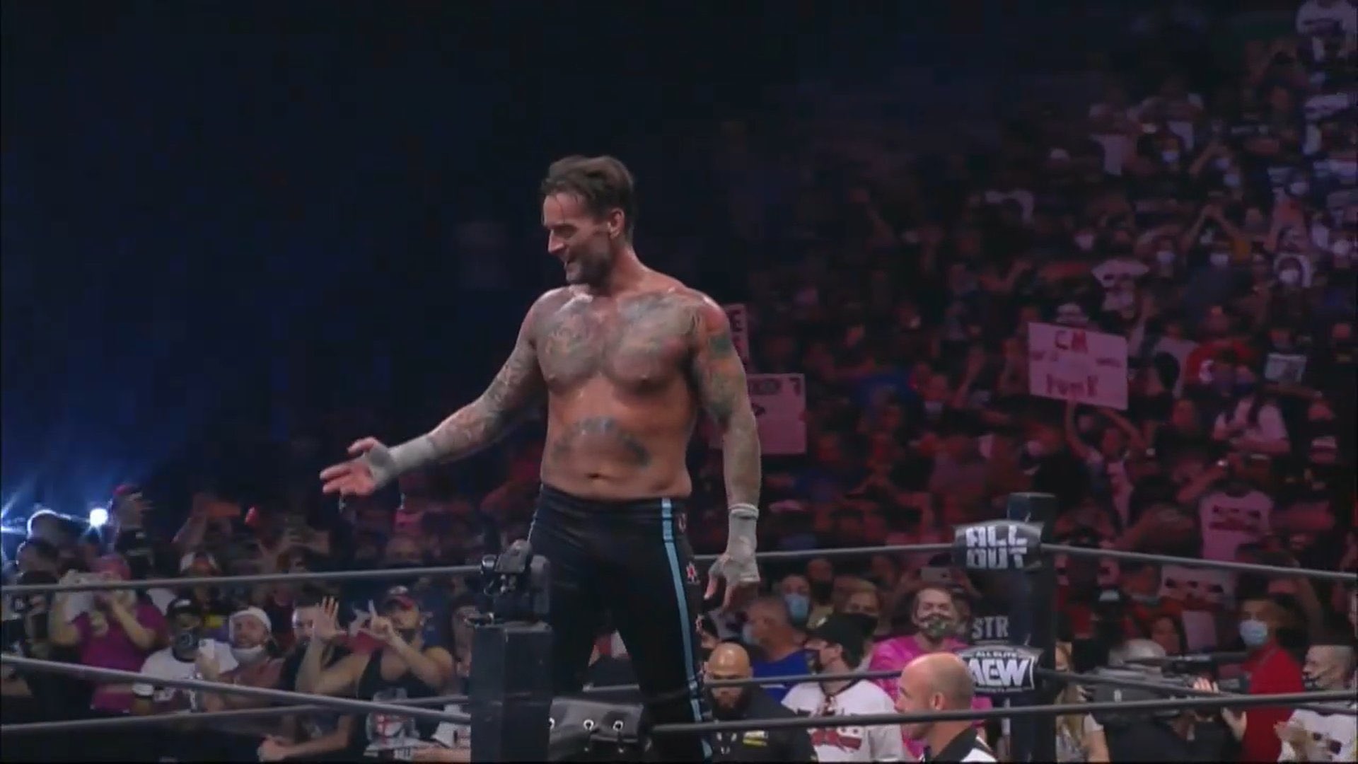 CM Punk Vs. Darby Allin: CM Punk Marks His AEW In-ring Debut With A Win