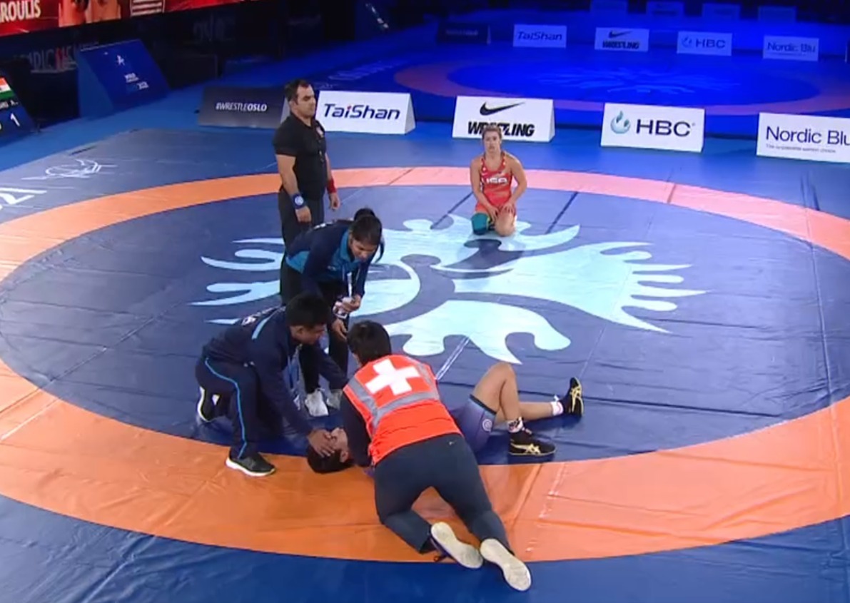 World Wrestling Championship: Anshu Malik Defeated In Finals By Maroulis