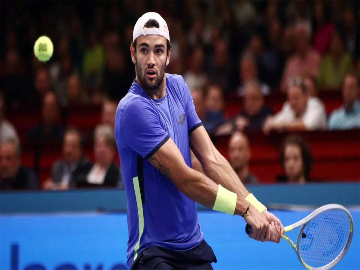 Paris Masters Matteo Berrettini pulls out of Paris Masters due to injury