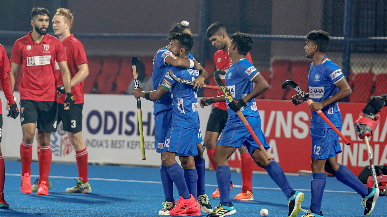 Junior Hockey World Cup India thrashes Canada 131 in onesided outing