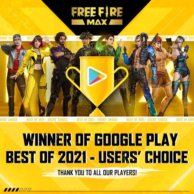 Play Users' Choice Game of 2021 Free Fire MAX on PC – Google Play –  NoxPlayer