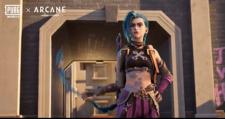 Jinx arrives in Fortnite in new Arcane: League of Legends collab