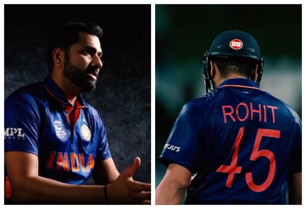 Here's Why Rohit Sharma Wears Jersey Number 45