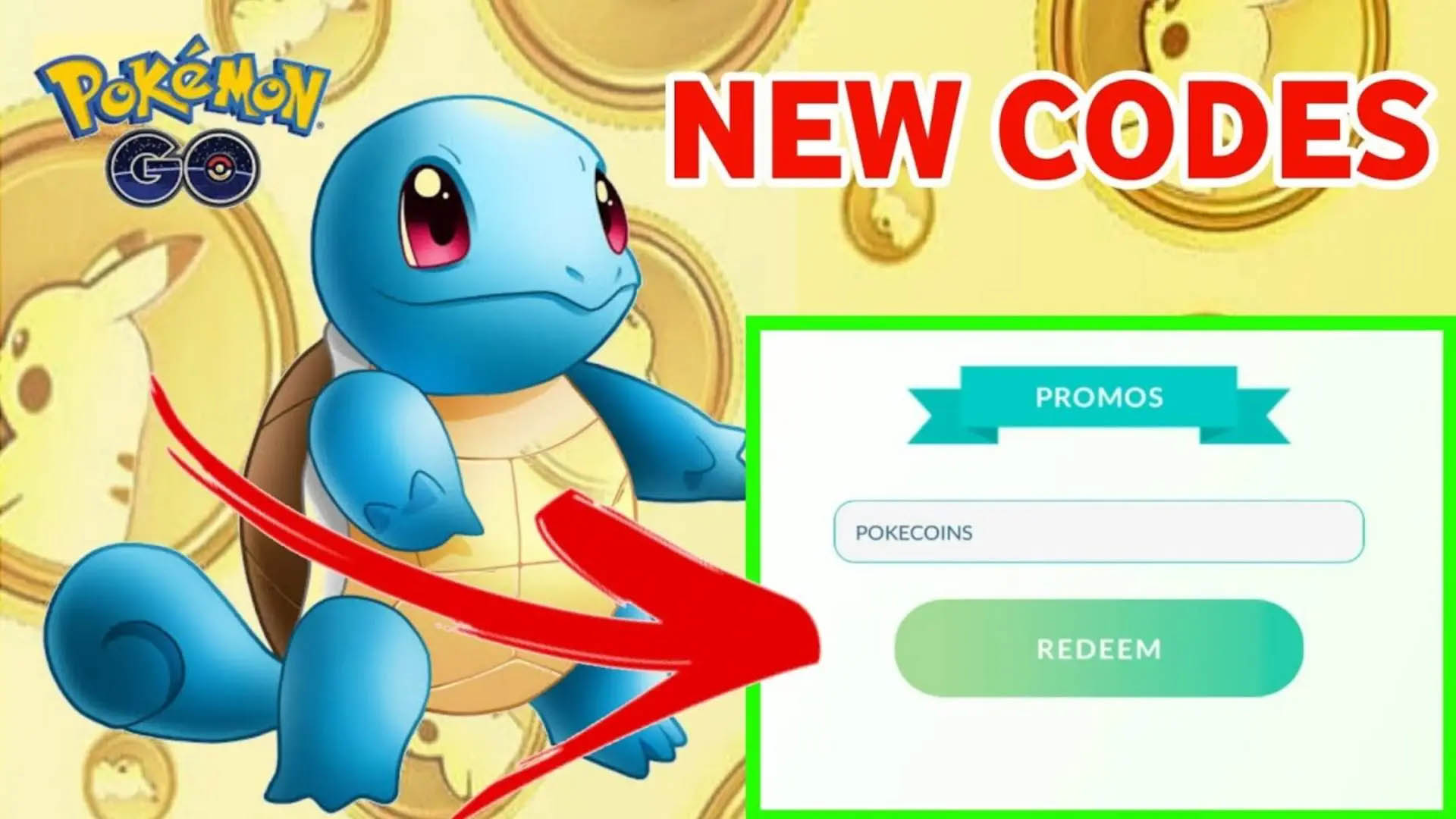 Pokemon GO Active Redeem Codes for December 2021