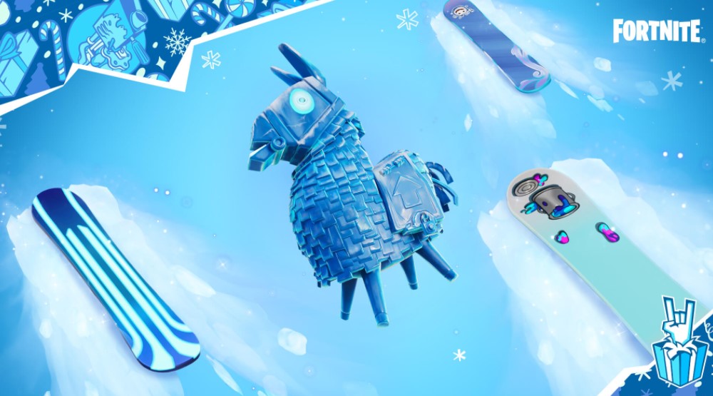 Fortnite Winterfest 2021: Island Winter Wonderland Kick Off