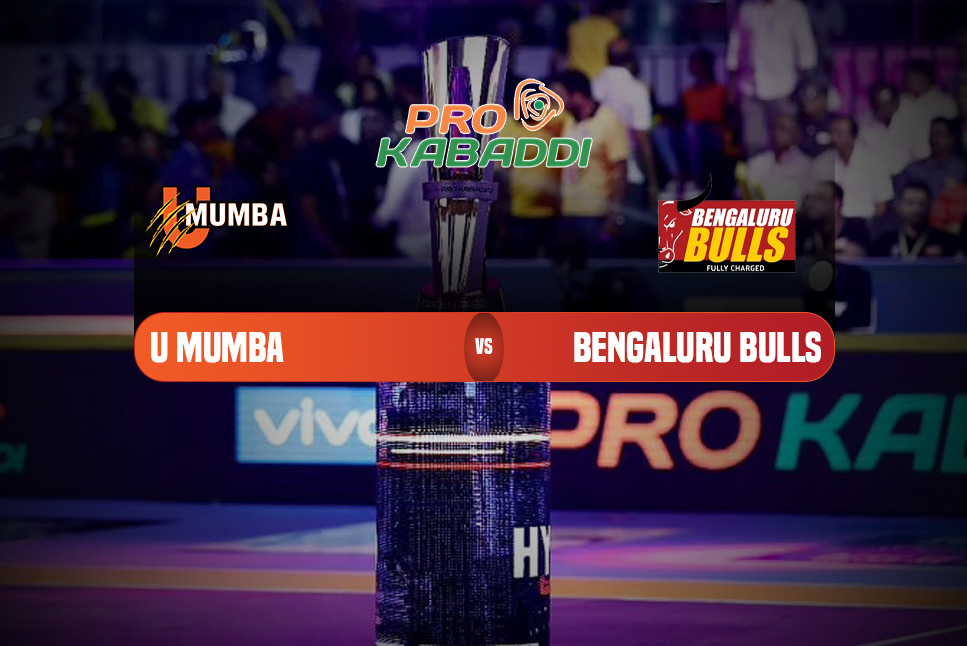 PKL 2021: U Mumba Beat Bengaluru Bulls 46-30 In Season Opener