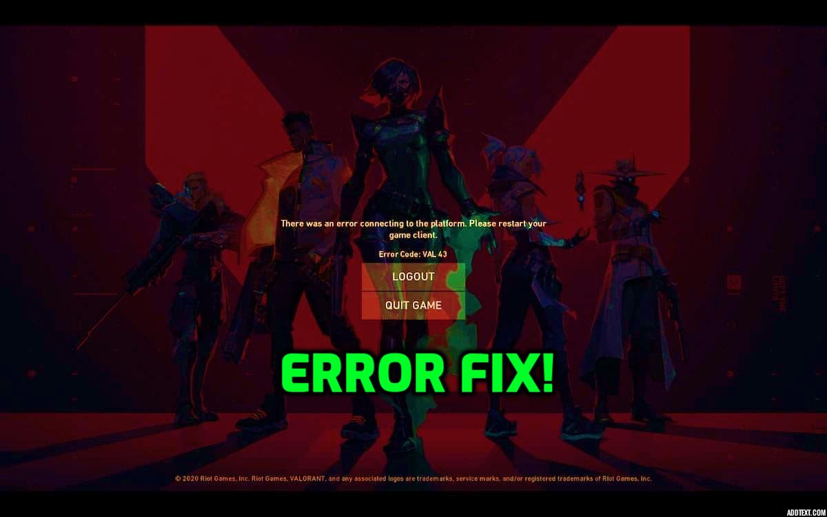 Valorant DOWN: Server status latest, users hit with error 43 connection  problem, Gaming, Entertainment