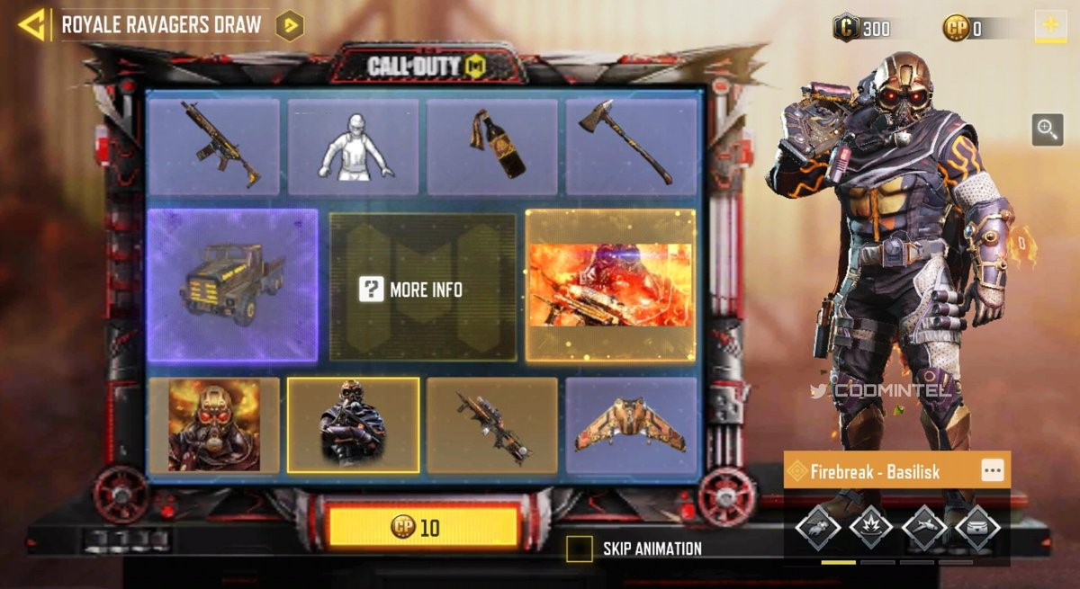 COD Mobile: New Firebreak - Basilisk legendary character arriving Soon