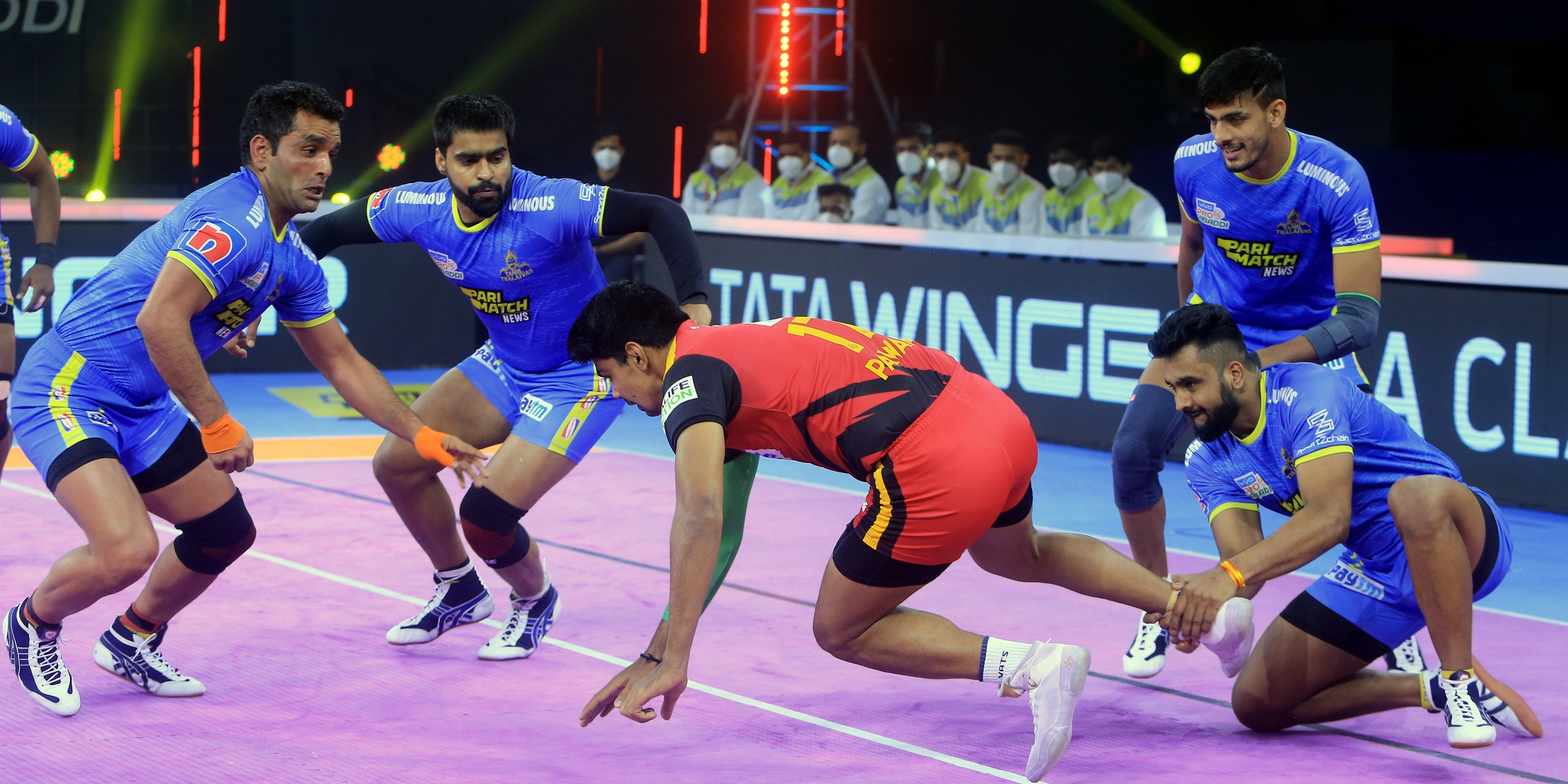 Tamil Thalaivas Beat Bengaluru Bulls: Pro Kabaddi Pkl 8