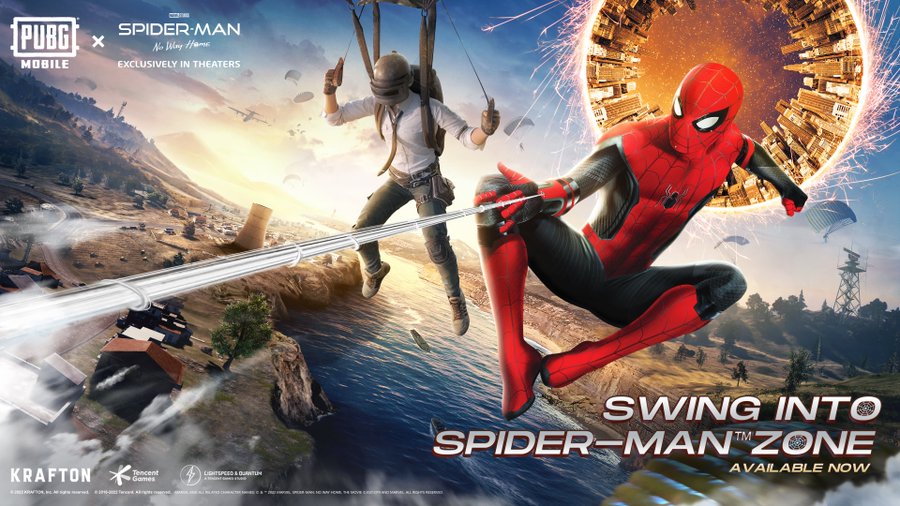 BGMI x Spider-Man: No Way Home collab is Live! Gameplay guide and  everything else that's new in the  Update - Inside Sport India