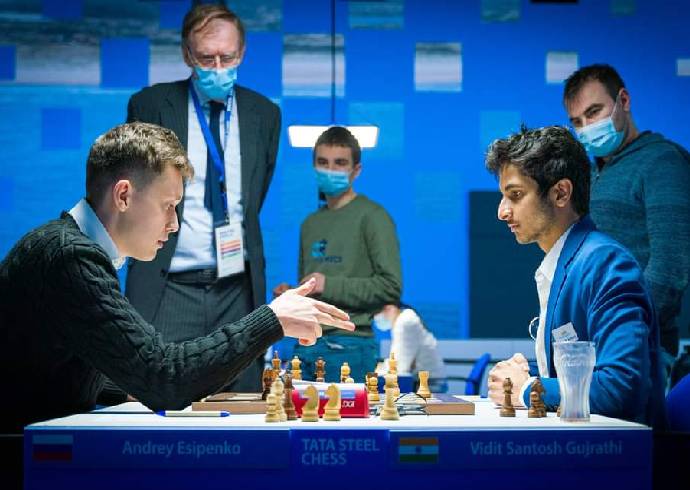 Chess: Grandmaster Vidit Gujrathi Bags Silver, Helps Team to Win Gold at  European Club Cup 2022 - News18
