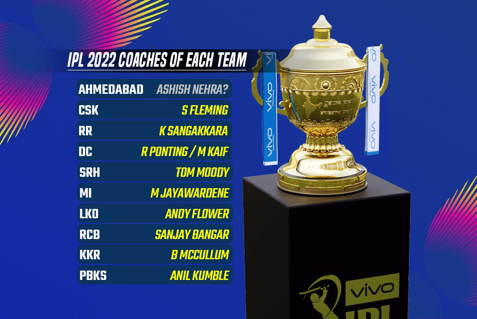IPL 2023 Coaches: Lara, Fleming, Nehra, Ponting, Sangakkara and more: The  legends who are IPL coaches
