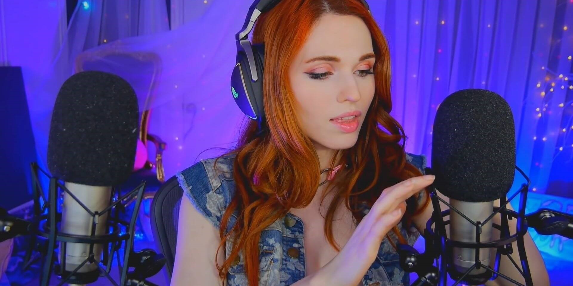 Amouranth, Indiefoxx, and More got banned on Twitch for ASMR meta