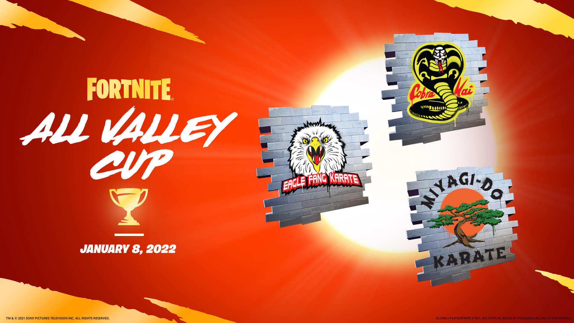 Fortnite X Cobra Kai Get Sprays In Fortnite All Valley Cup