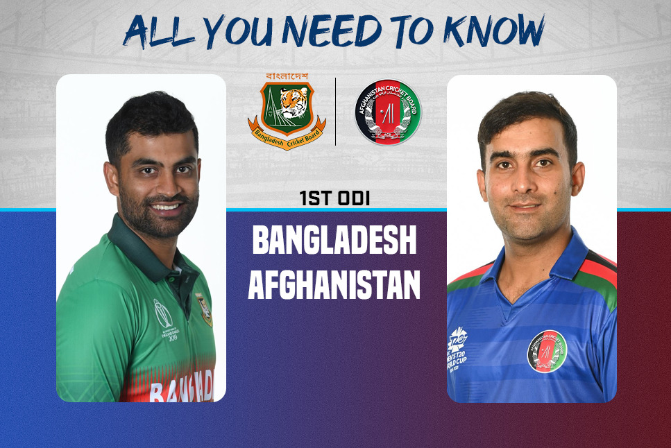 BAN vs AFG 1st ODI Schedule, Date, Time, Live Streaming, Venue, Squad