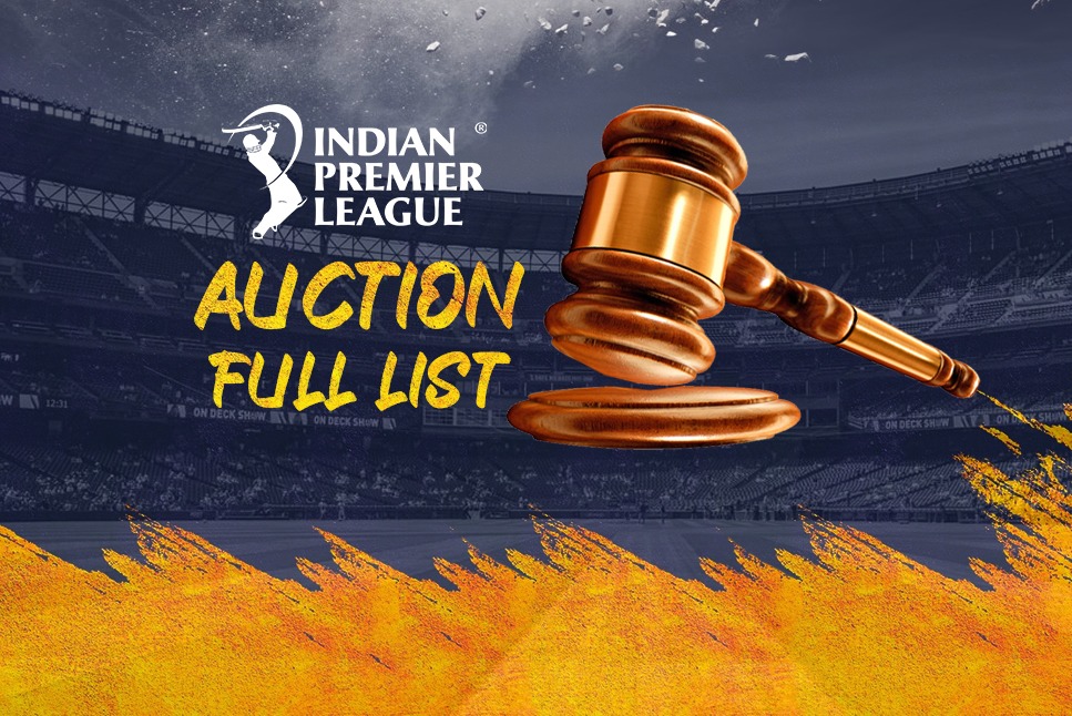IPL 2022 Auction BCCI trims Auction LIST to 590 players