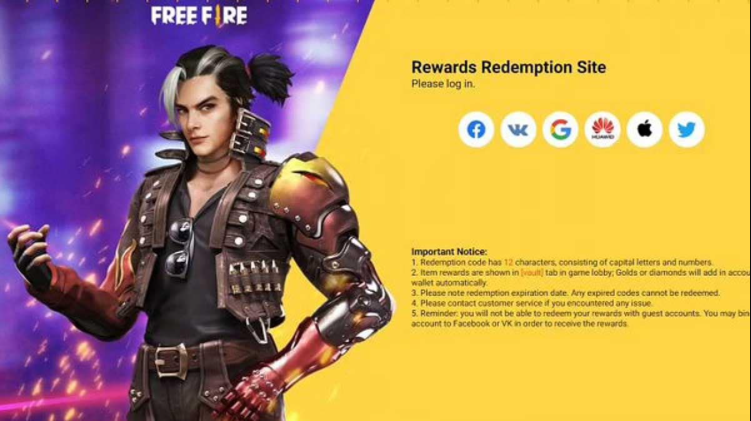 Garena Free Fire Redeem Codes for 3rd February: Check out the Latest redeem codes and get Rewards for free