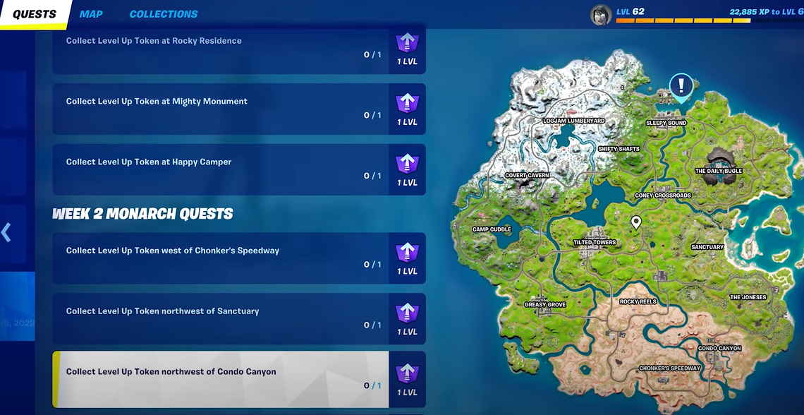 Fortnite Level Up Quest Packs: Check Quests To Earn Rewards