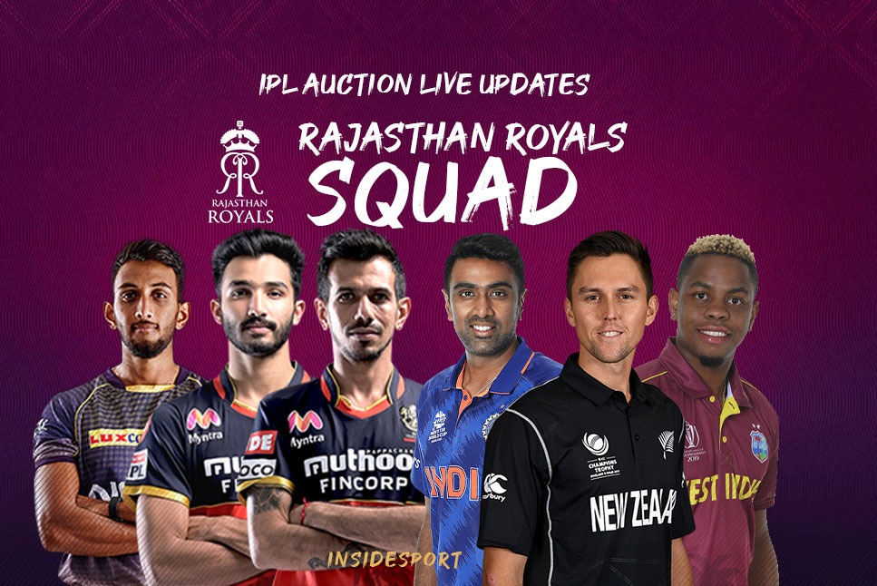 Rajasthan Royals Full Squad Rr Bet Big On Prasidh Krishna Chahal