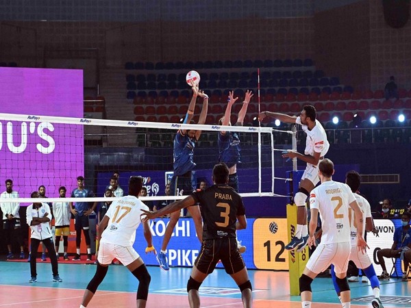 Prime Volleyball League: Ahmedabad win against Kochi blue
