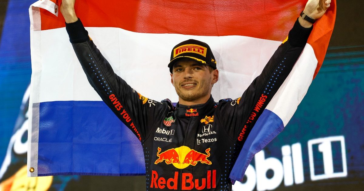 Racing Driver Of The Year:Max Verstappen Driver Of The Year