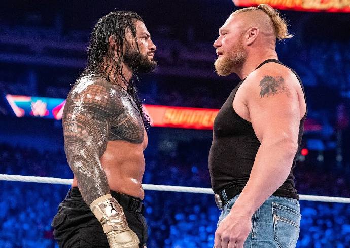 Vikings send message to ex-players Roman Reigns and Brock Lesnar 