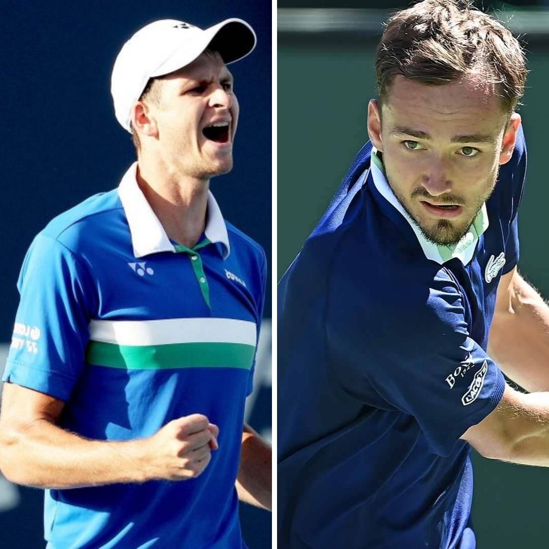 Miami Open Quarterfinals LIVE: Daniil Medvedev to play for World No.1 status against defending Champion Hubert Hurkacz- Follow Medvedev vs Hurkacz LIVE