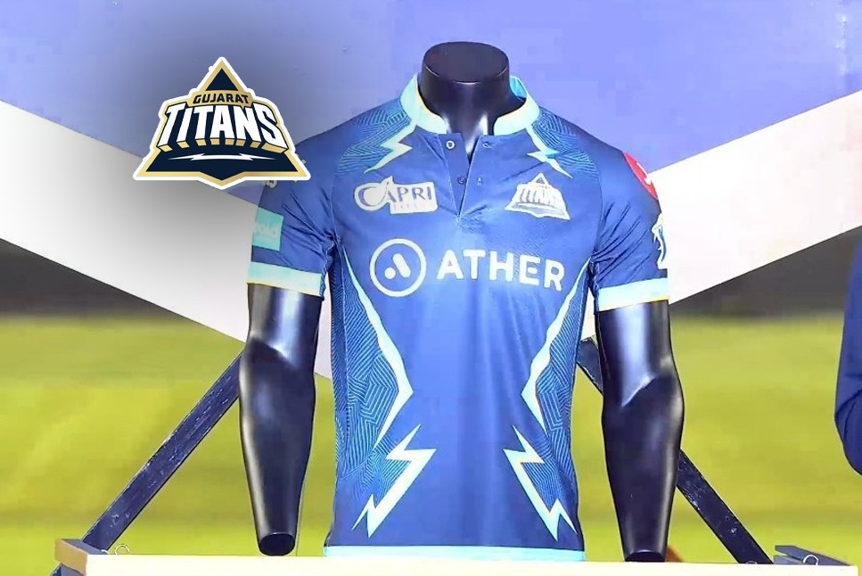 IPL 2022 Gujarat Titans launch NEW JERSEY Check out